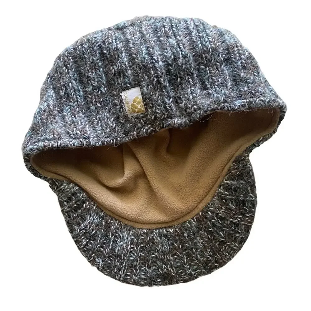 Unisex Columbia Convert Green/Gray Knitted Beenie Hat